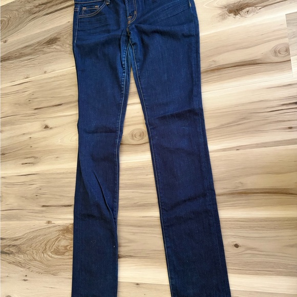 J Brand Women's Dark Blue Skinny Jeans - Picture 3 of 5